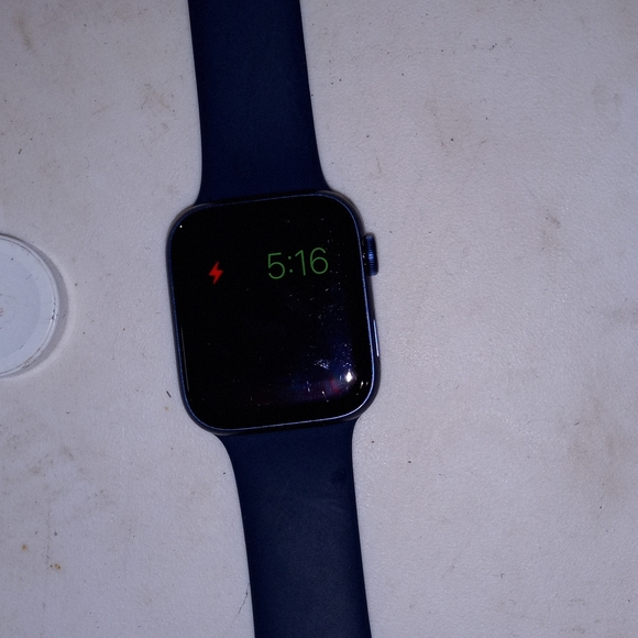 New  Blue Mens I phone watch with charger.. - Picture 1 of 5